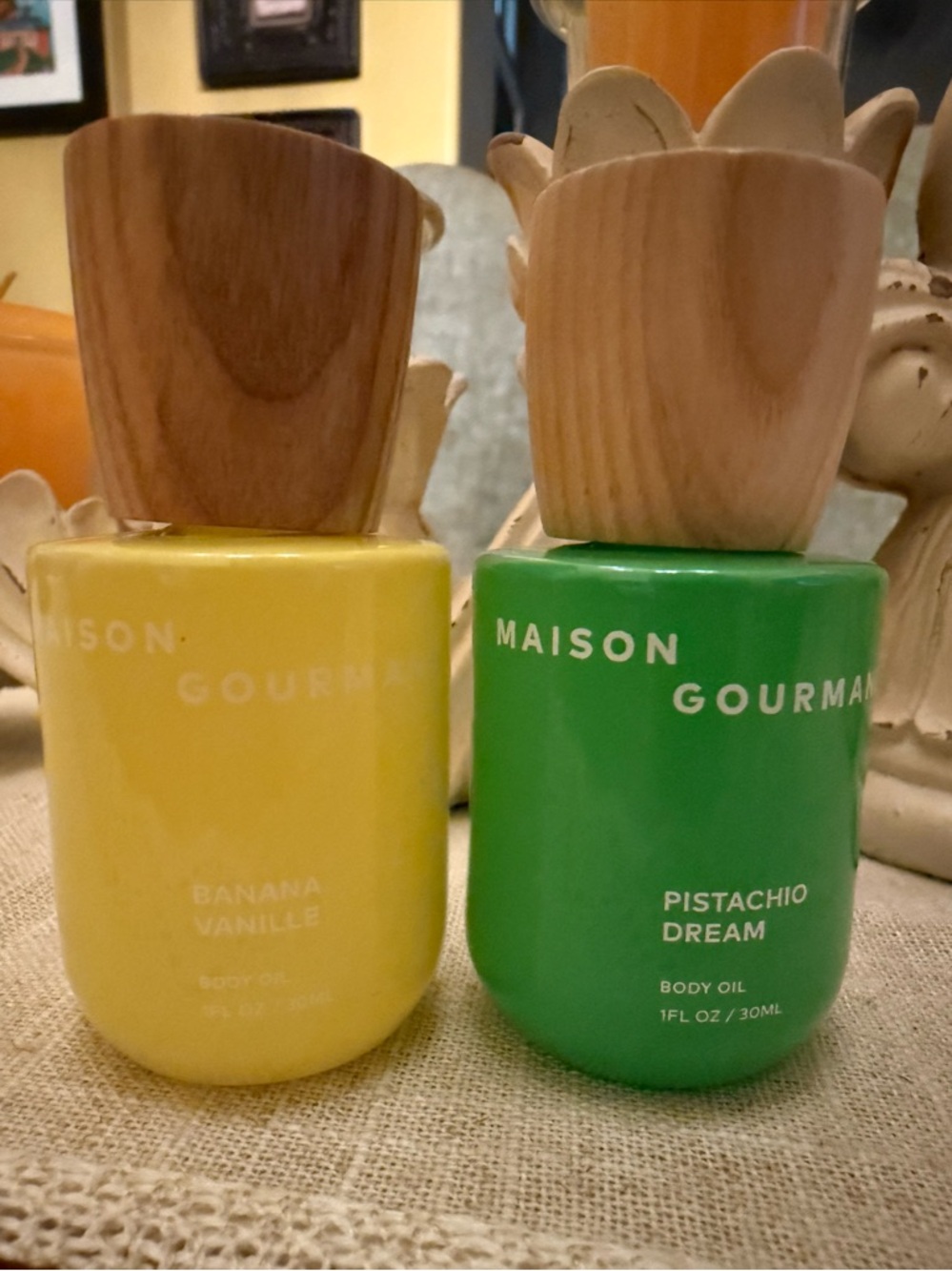 Maison Gourmand Banana Vanille + Pistachio Dream Body Oil Sprays 1 fl oz/30 mL